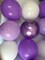 Latex Balloons White Lavender Purple– Gradient Purple color Balloons for Baby Shower Birthday Girl Wedding Anniversary Party Decorations (Voilet + Light Purple)